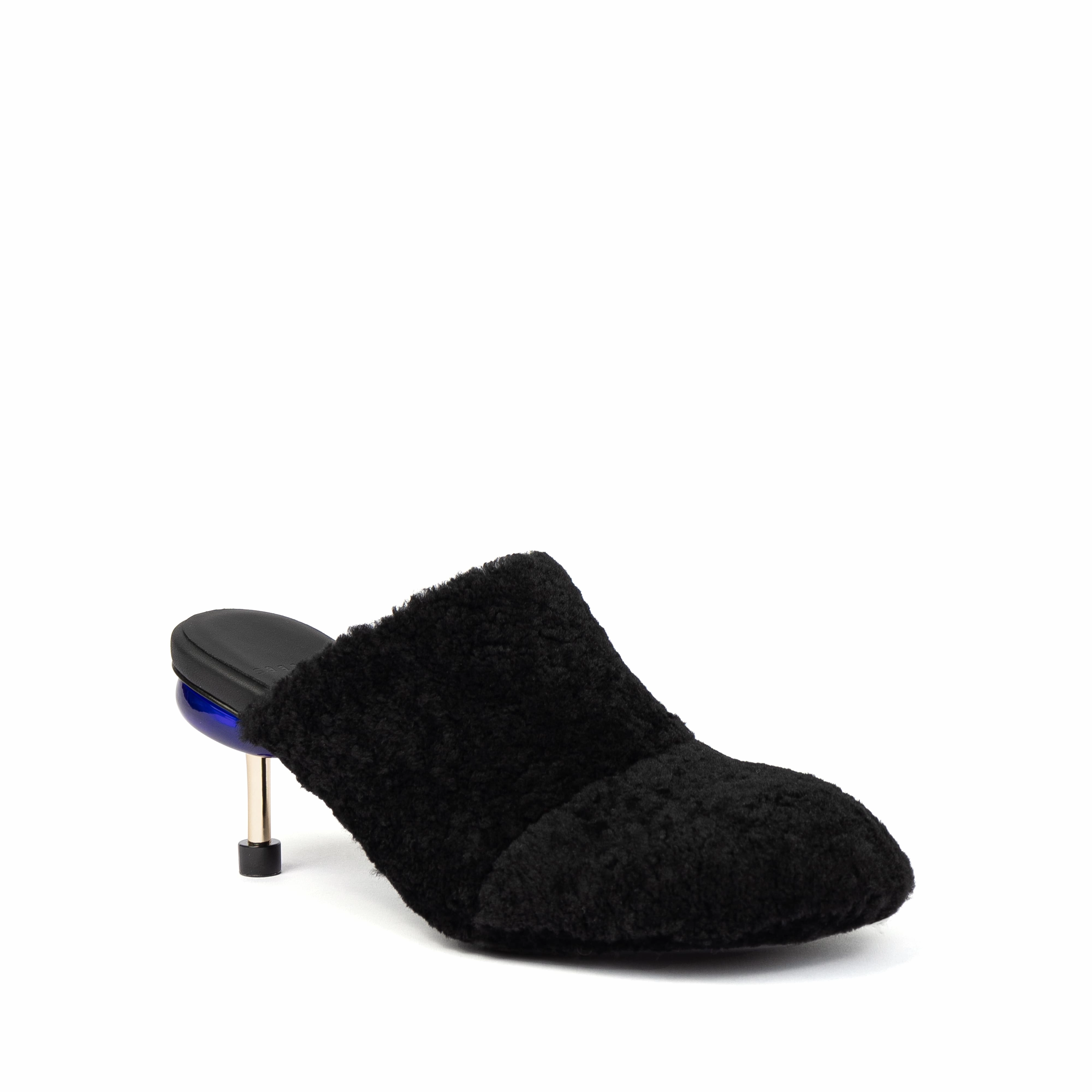 OSHA BUBBLE MID BLACK Chic Sandals