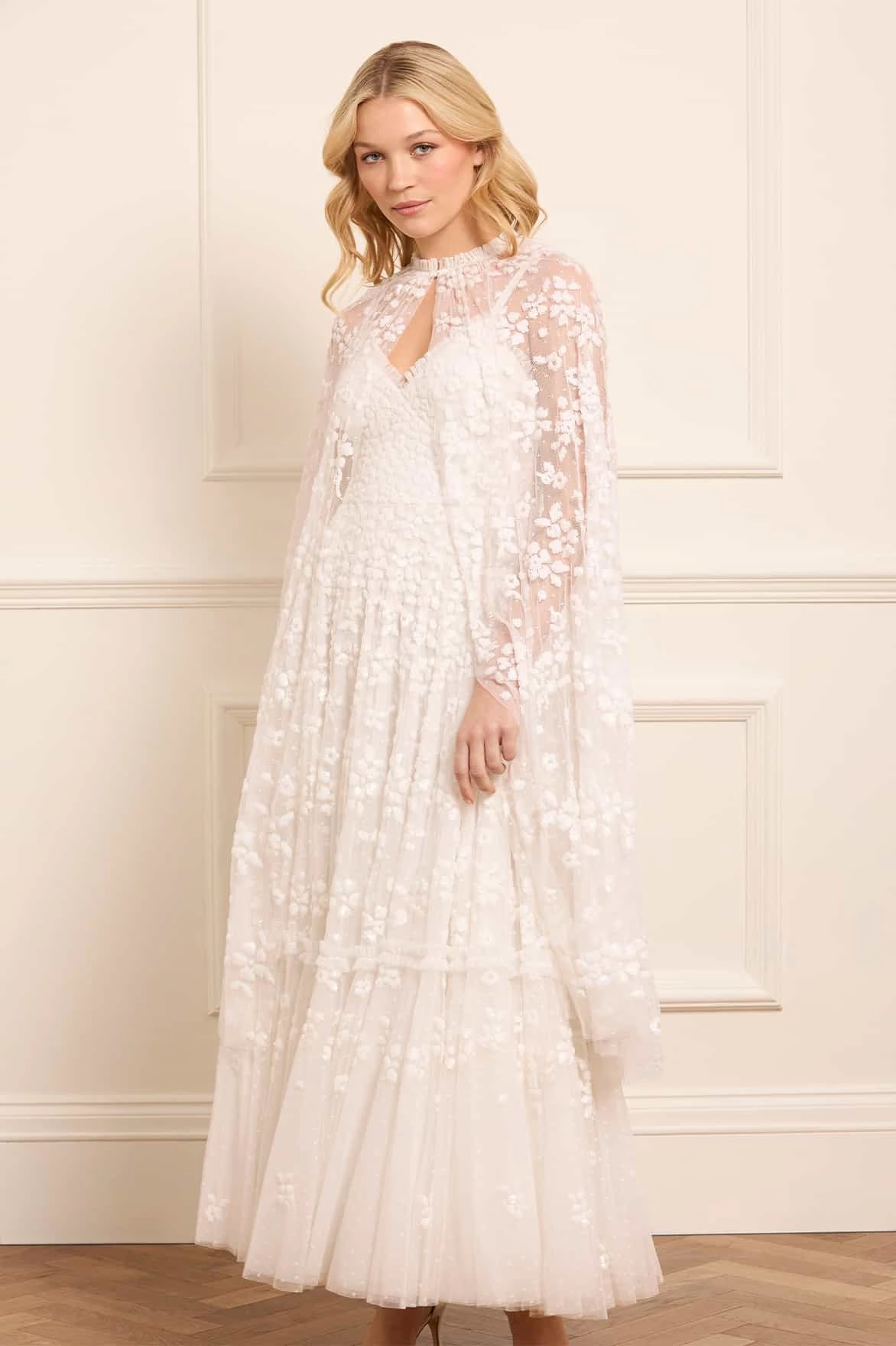 Capsule-Wardrobe Lace-Trim Maeva Cami Ankle Gown