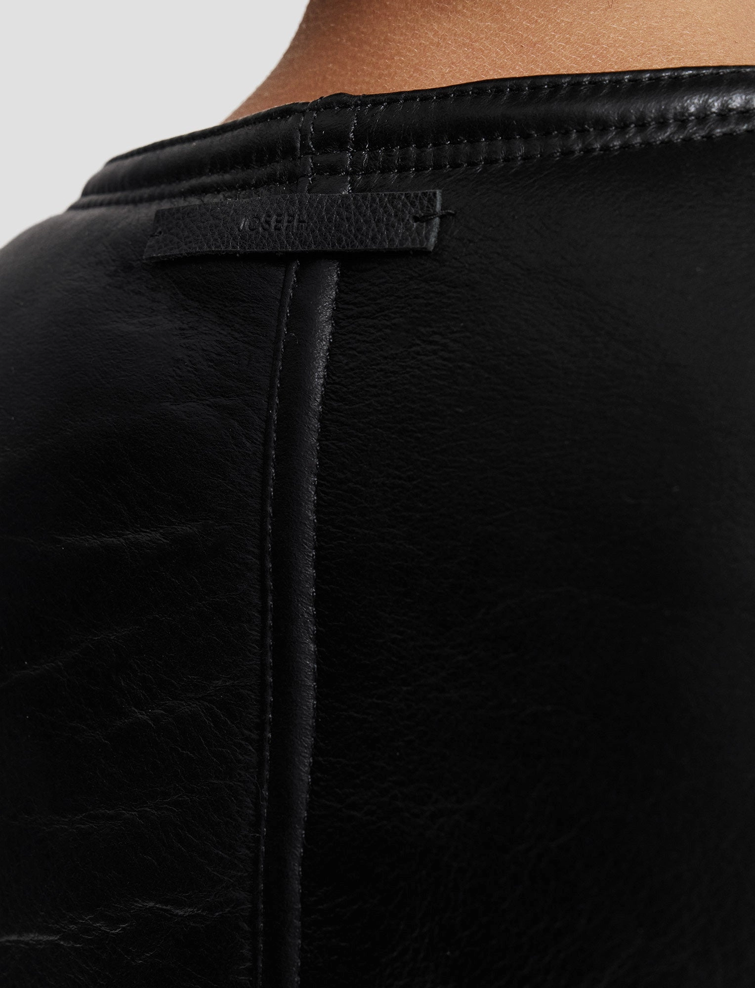 Quick Zip Maurice Embossed Shearling Jacket