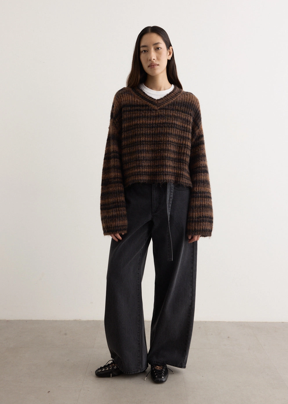 Meadow Wide Leg Jeans Elegant Minimalist Outdoor Adventure