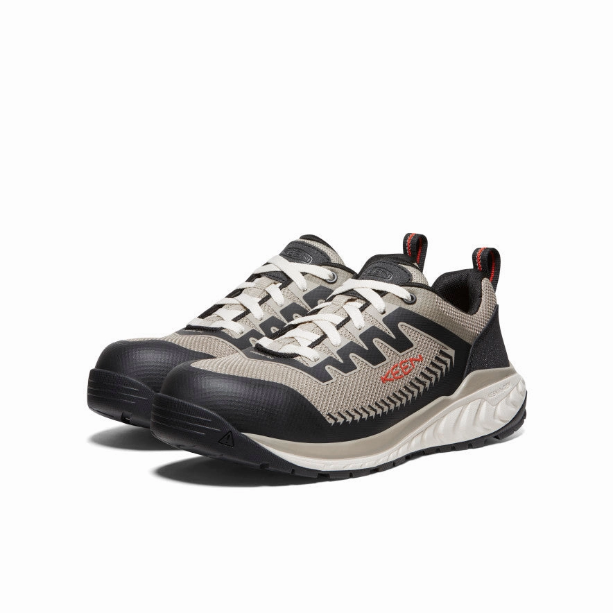 Men's Arvada Work Sneaker (Carbon Toe)  |  Plaza Taupe/Black quick-drying Daily Function