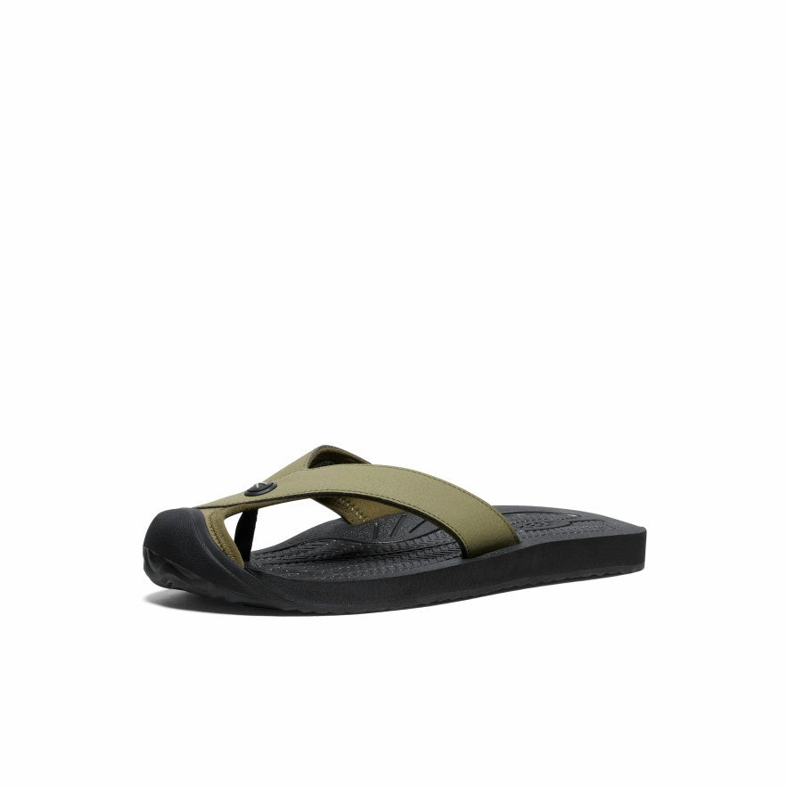 Flexible Flip-flops Men's Barbados Flip-Flop  |  Martini Olive/Black