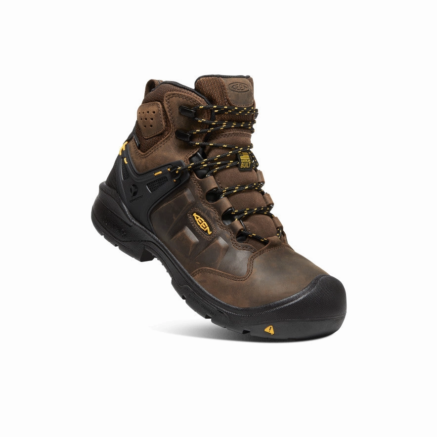 Men's Dover 6" Waterproof (Carbon Toe)  |  Dark Earth/Black Comfort Lining Adventure Seeker