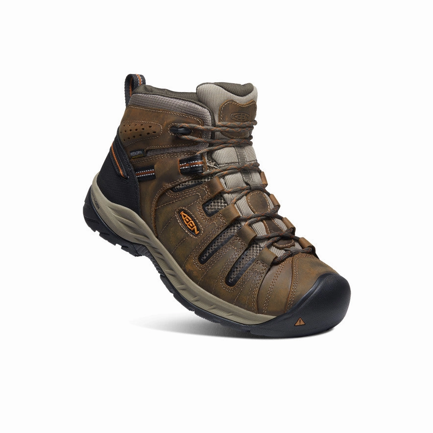 Men's Flint II Waterproof Mid (Soft Toe)  |  Black Olive/Brindle All Day Comfort
