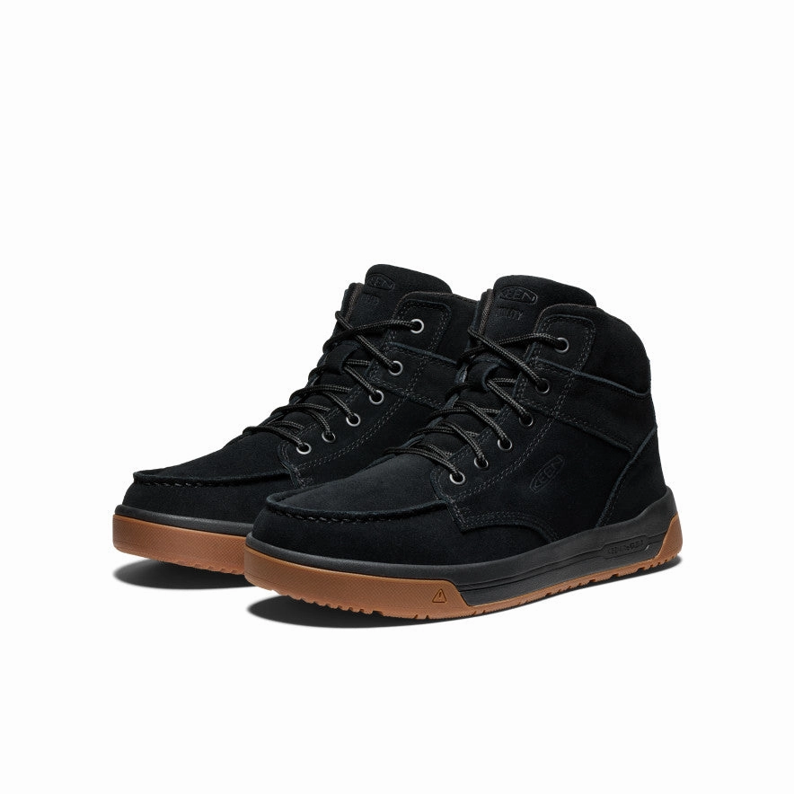 Men's Gibson Boot (Soft Toe)  |  Black/Gum Winter Ready Feather Light Outdoor Trek