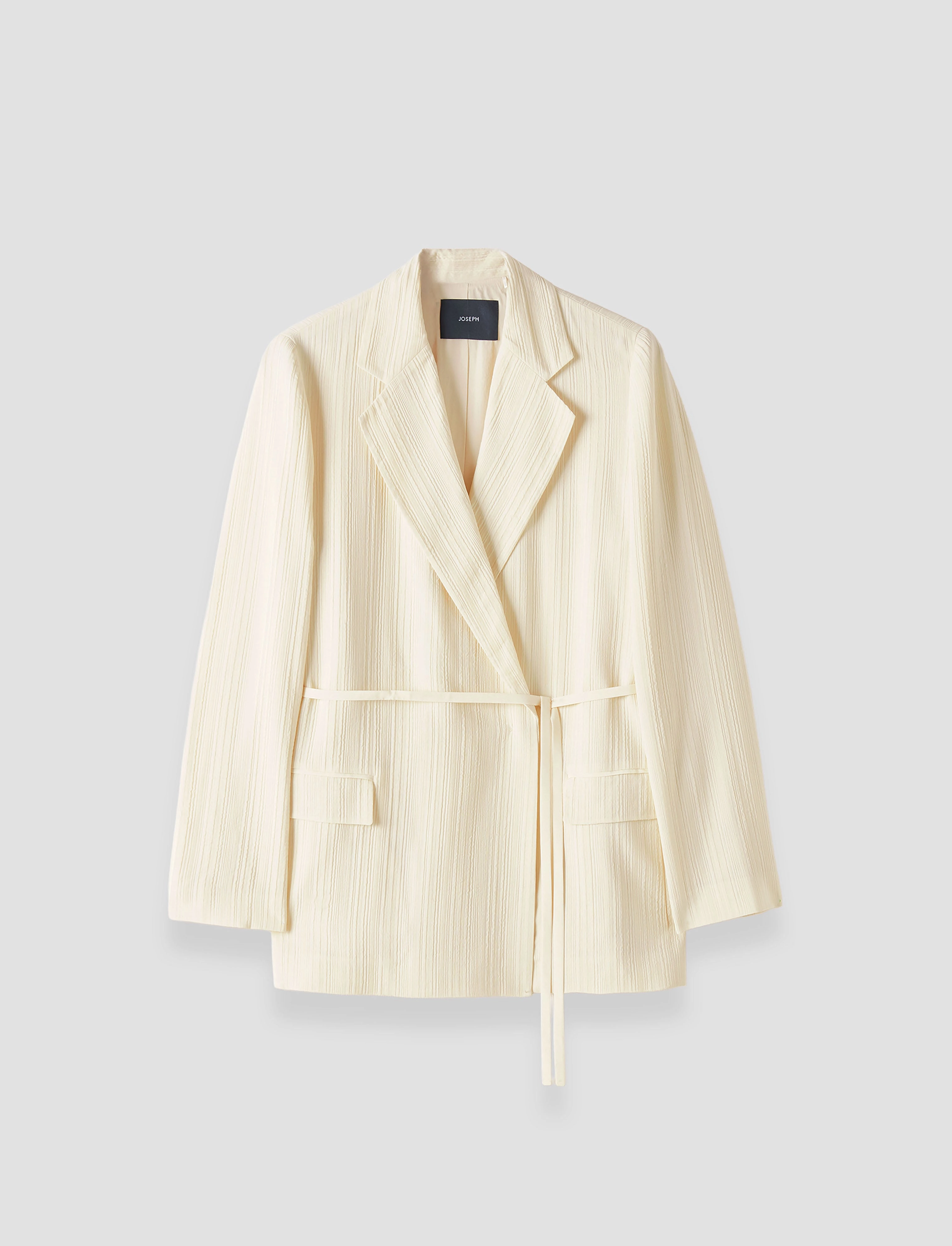 License Amelot Pleat Jacquard Jacket