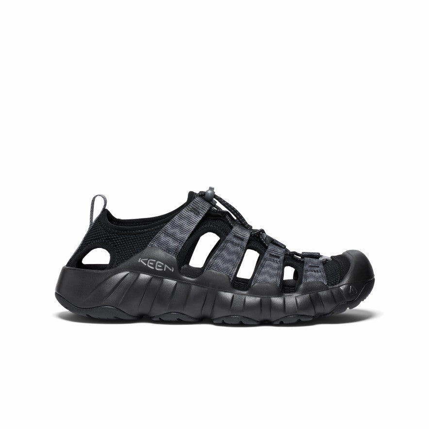 Relaxed Flip-flops Men's Hyperport H2 Sandal  |  Black/Steel Grey