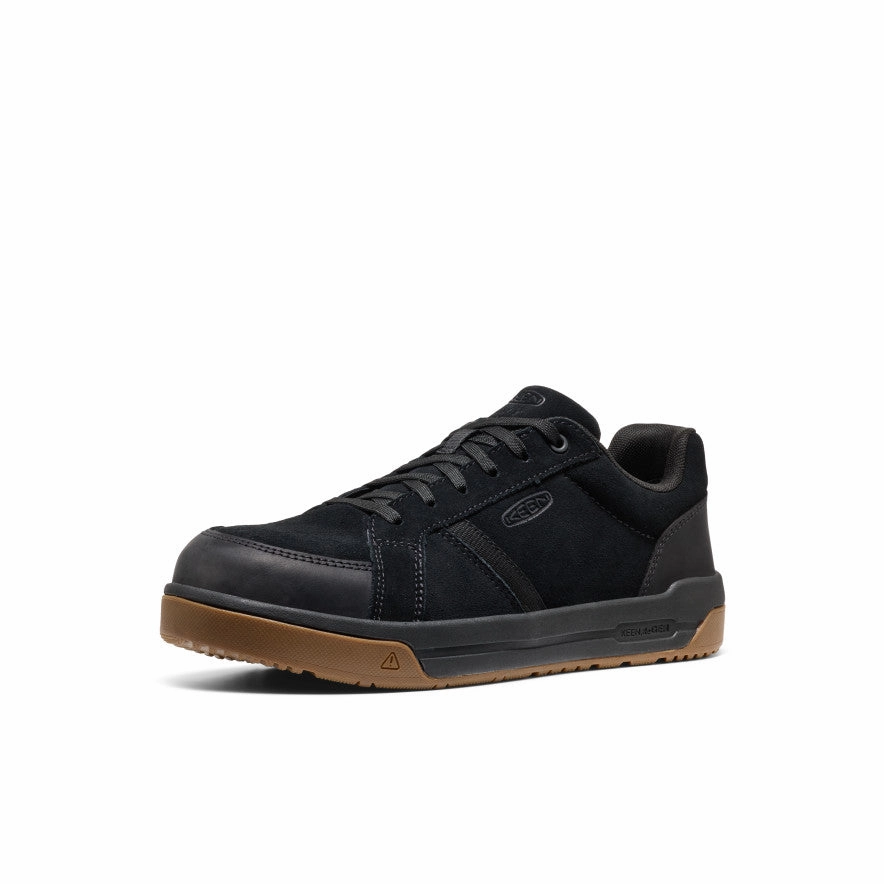 Men's Kenton  ESD Work Shoe (Carbon Toe)  |  Black/Gum Quiet Sole