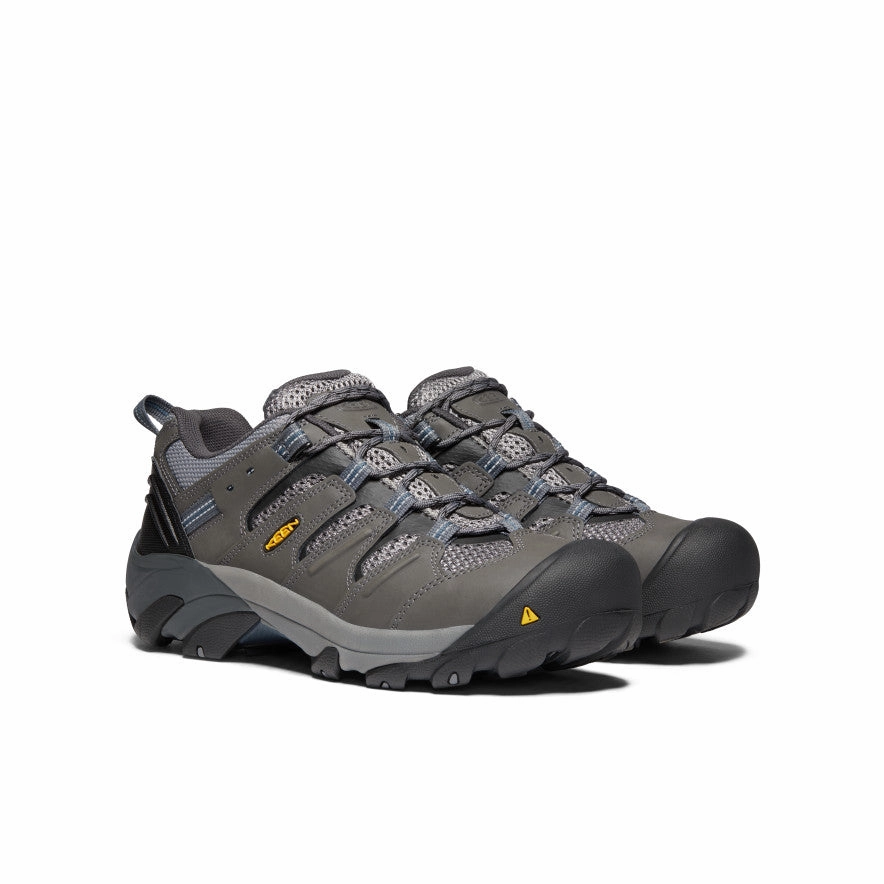 Men's Lansing Low (Steel Toe)  |  Magnet/Majolica Blue Workwear Style