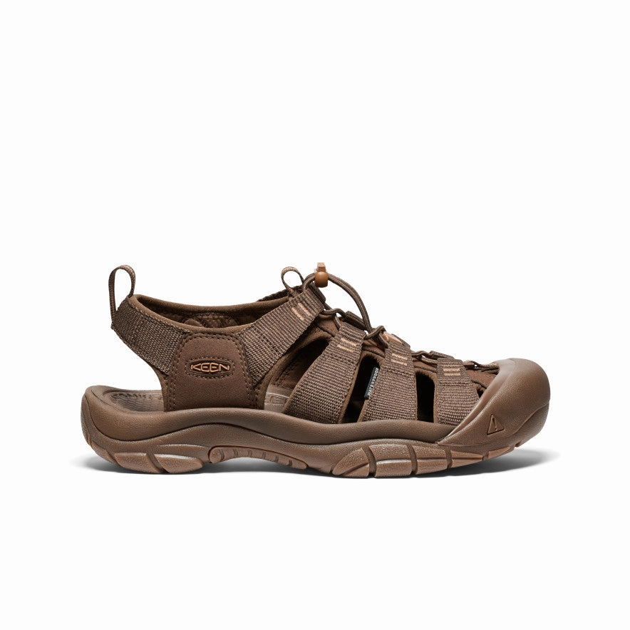 Durable Sole Supportive Travel Shoes. Men's Newport H2 Sandal  |  Monochrome/Dark Earth