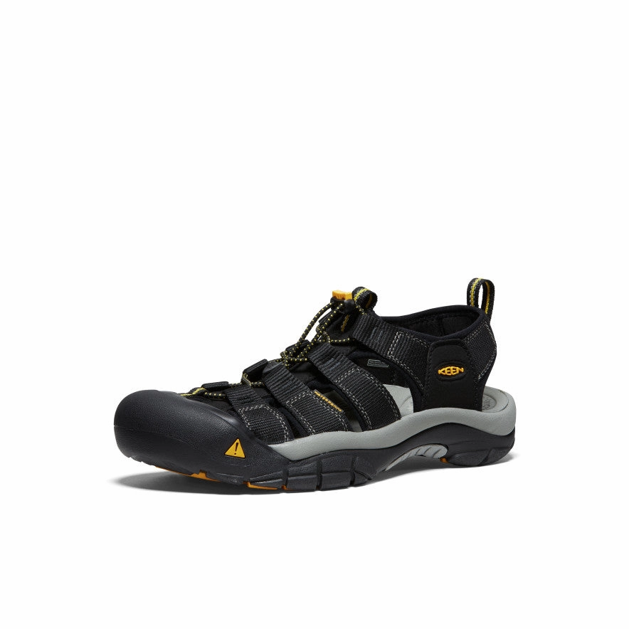 Men's Newport H2 Sandal Wide  |  Black Sandal Clasps
