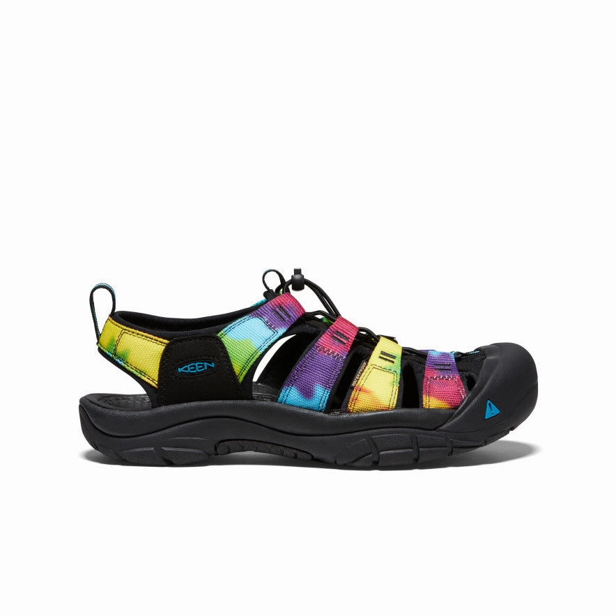 flat sandals Sun Kissed Men's Newport Retro  |  Original Tie Dye