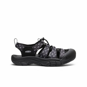 Energy Returning Heel Men's Newport Retro Sandal x tudes Studio  |  Etudes Black