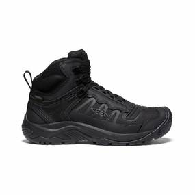 Men's Reno Waterproof Mid (Soft Toe)  |  Black/Black Padded Interior Backcountry Camper