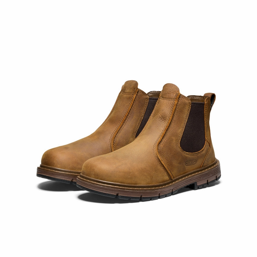 Men's San Jose Chelsea 90 Heel Boot (Soft Toe)  |  Belgian/Gum Ice Road