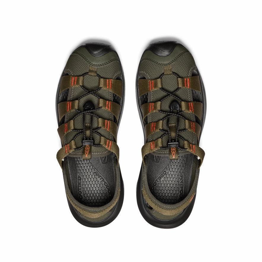 Easy Travel buckle Men's Seanik H2 Sandal  |  Forest Night/Dark Olive