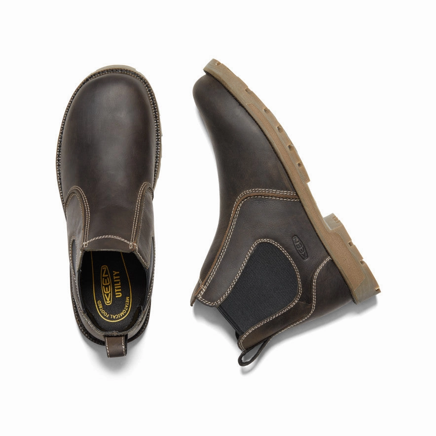 Men's Seattle Romeo (Soft Toe)  |  Cascade Brown/Black Waterproof Rainy Day Commuter