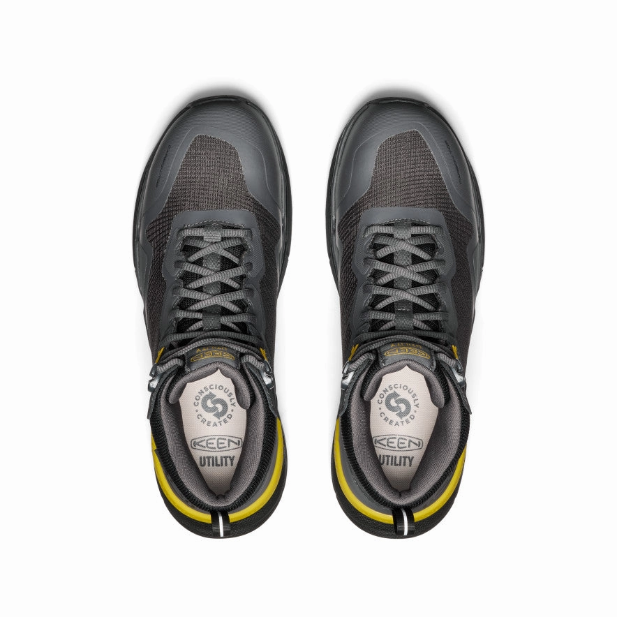 Men's Synchro Waterproof Work Boot (Carbon Toe)  |  Magnet/Black Lined interior Stylish Protection