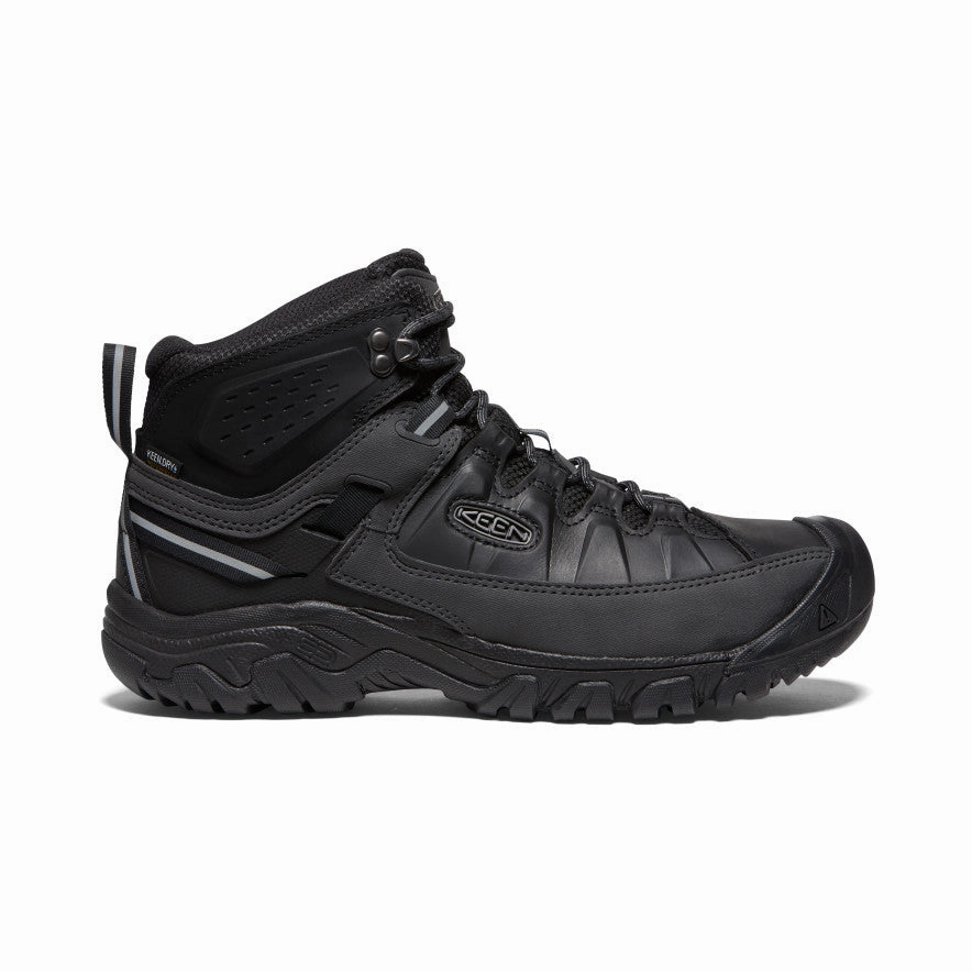 Ankle support system Men's Targhee III Waterproof Mid  |  Triple Black