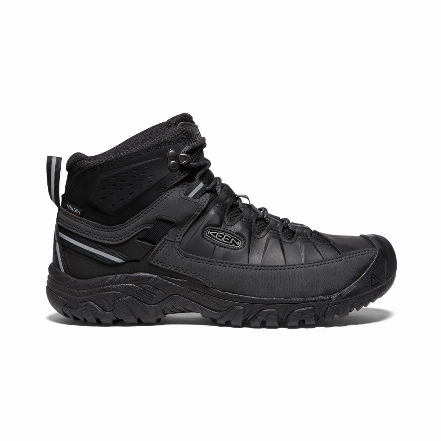 Outdoor Hiking Slip Resistant Hiking Trails Men's Targhee III Waterproof Mid  |  Triple Black