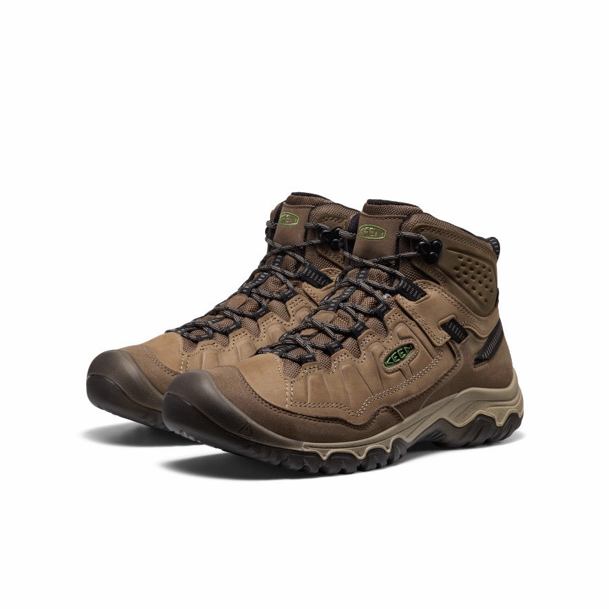 Vintage Style Men's Targhee IV Waterproof Hiking Boot  |  Brindle/Canteen