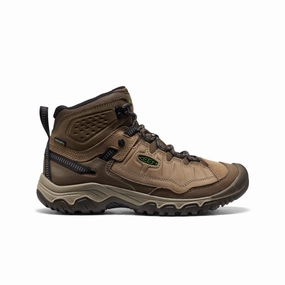 Stylish Flexible Frame All Day Worker Men's Targhee IV Waterproof Hiking Boot  |  Brindle/Canteen