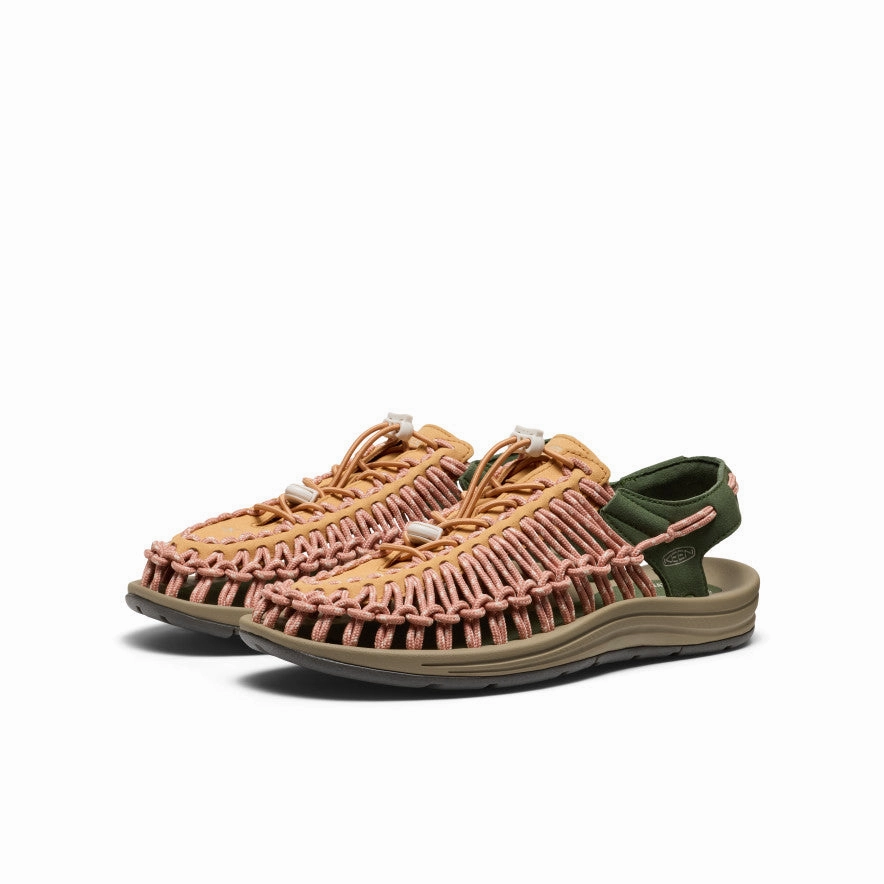 Men's UNEEK Sneaker  |  Oak Buff/Bronze Green Open Front