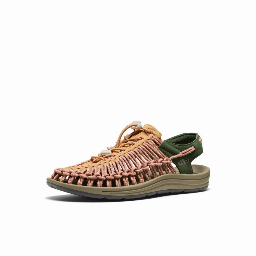 Men's UNEEK Sneaker  |  Oak Buff/Bronze Green Walk Flow