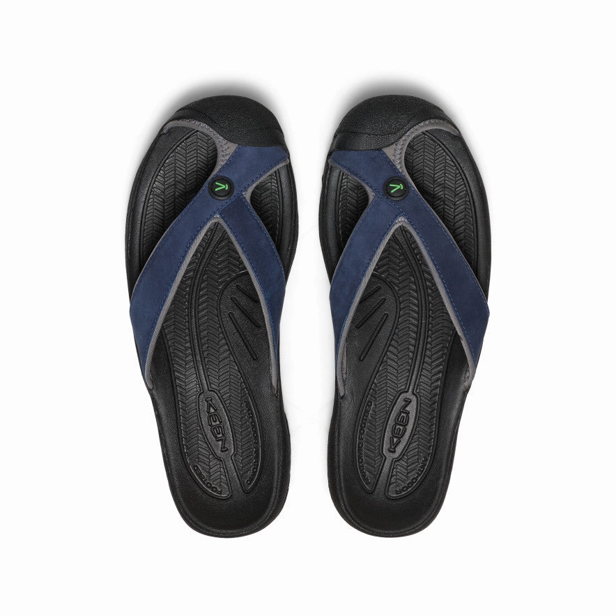 Heel Freedom Men's Waimea Leather Flip-Flop  |  Destination Pack