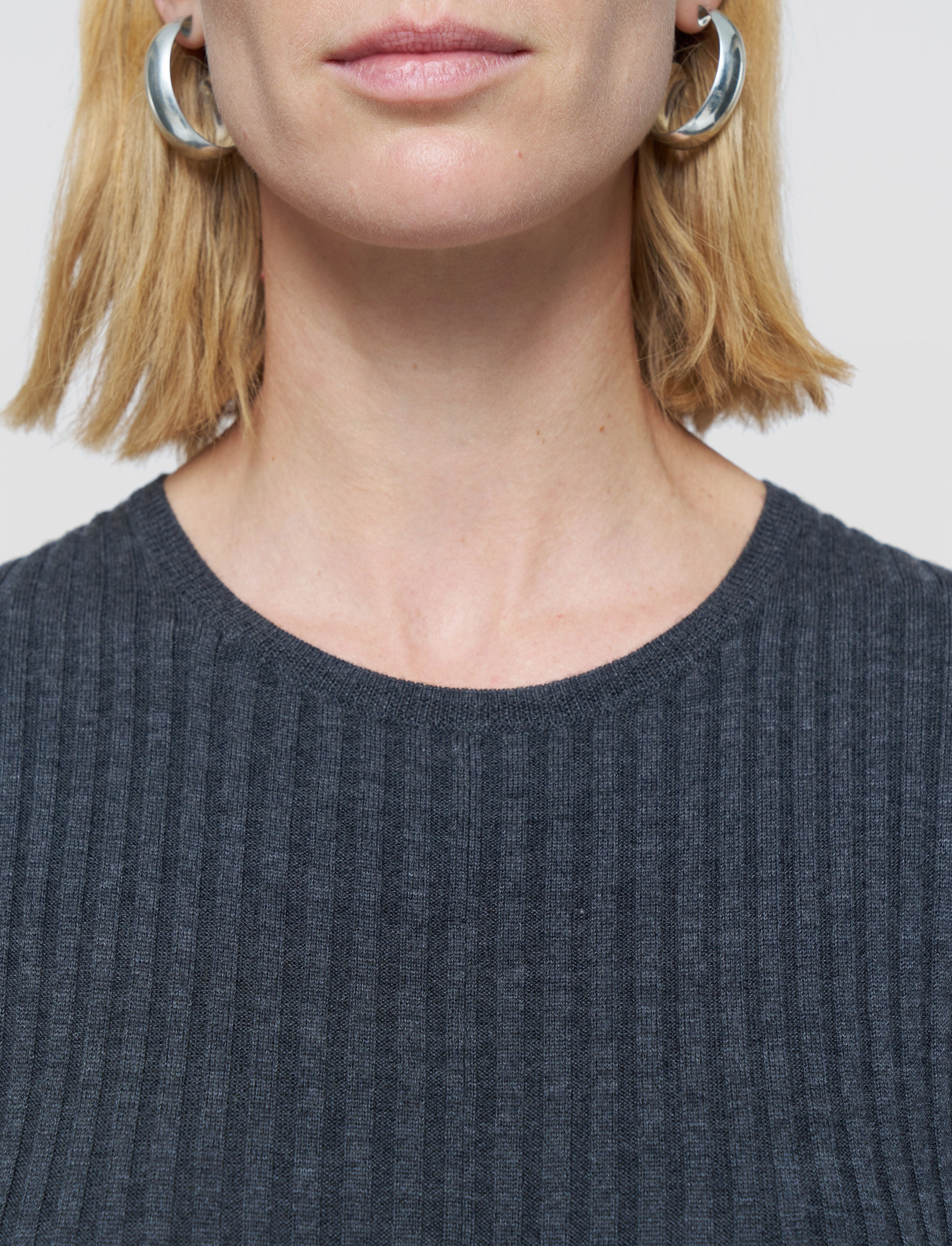 Merino Rib Knit Dress Breathable Liner Integration