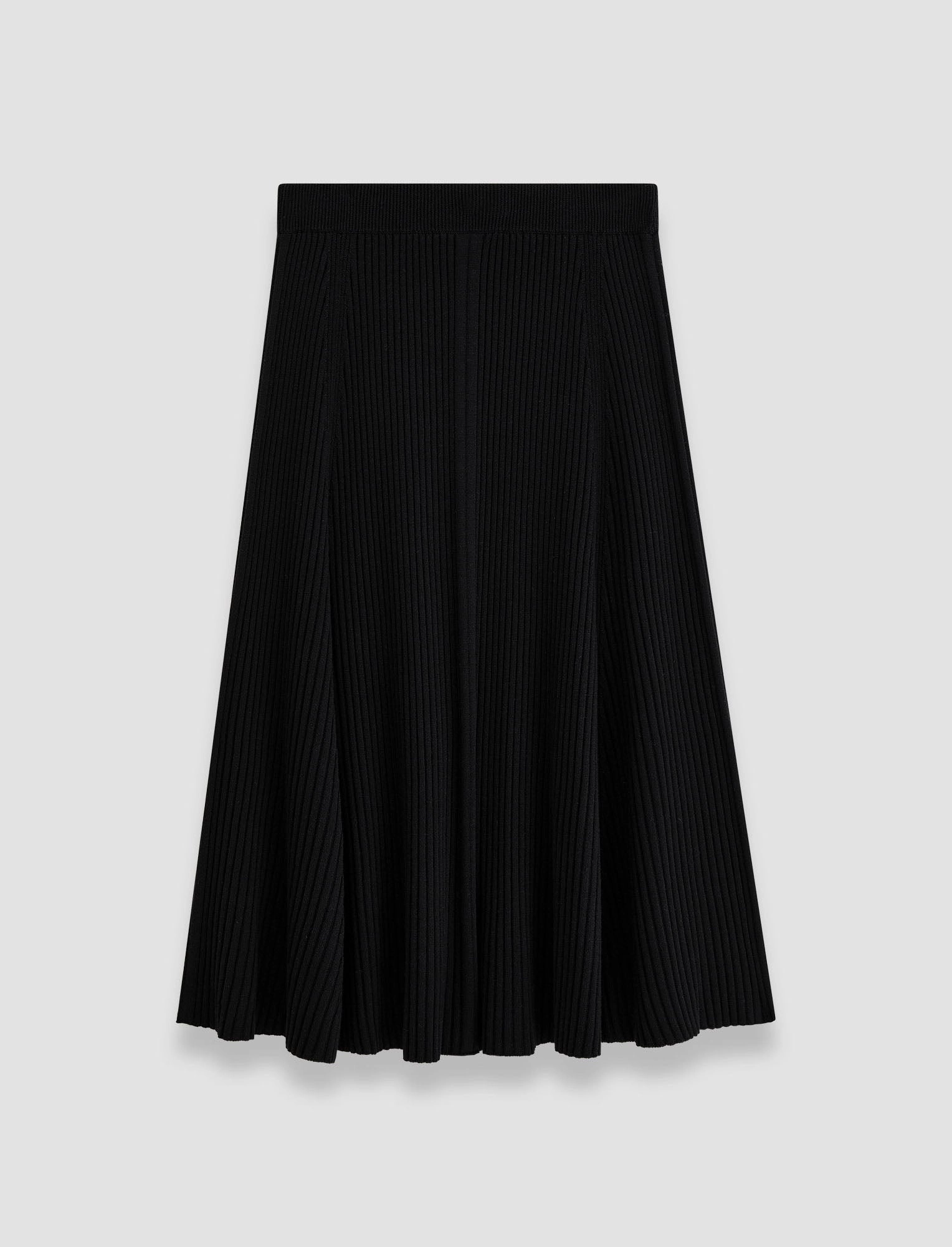 ZeroWaste Production Merino Silk Rib Skirt