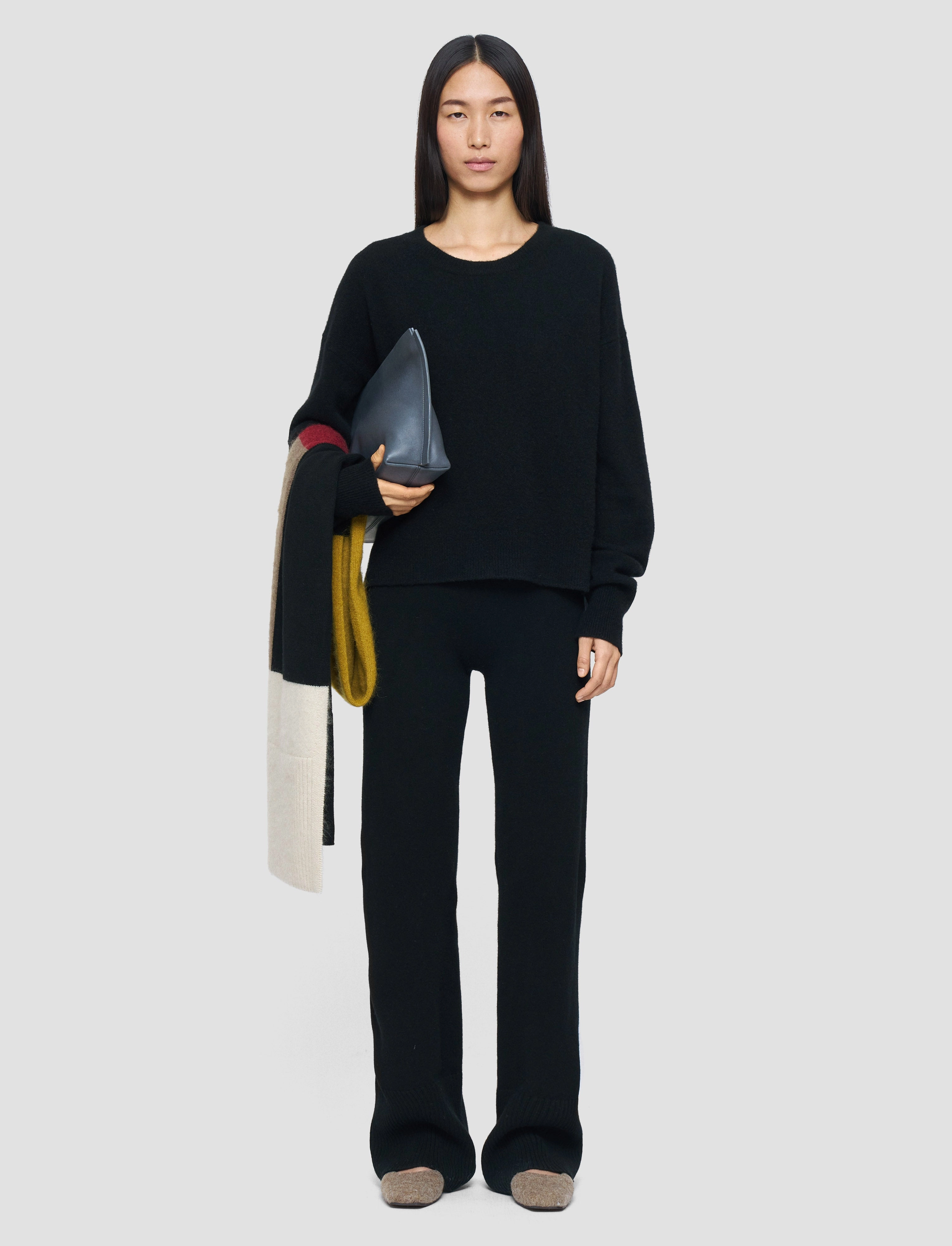 Spandex Integration Soft Apparel Merino Wool Lounge Trousers