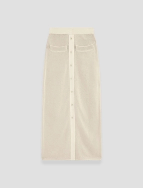 Micro Stripe Knit Skirt Multi purpose design Moisture Wicking Technology