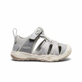 Open Toe Footwear Sandal Maintenance Toddlers' Moxie Sandal  |  Silver