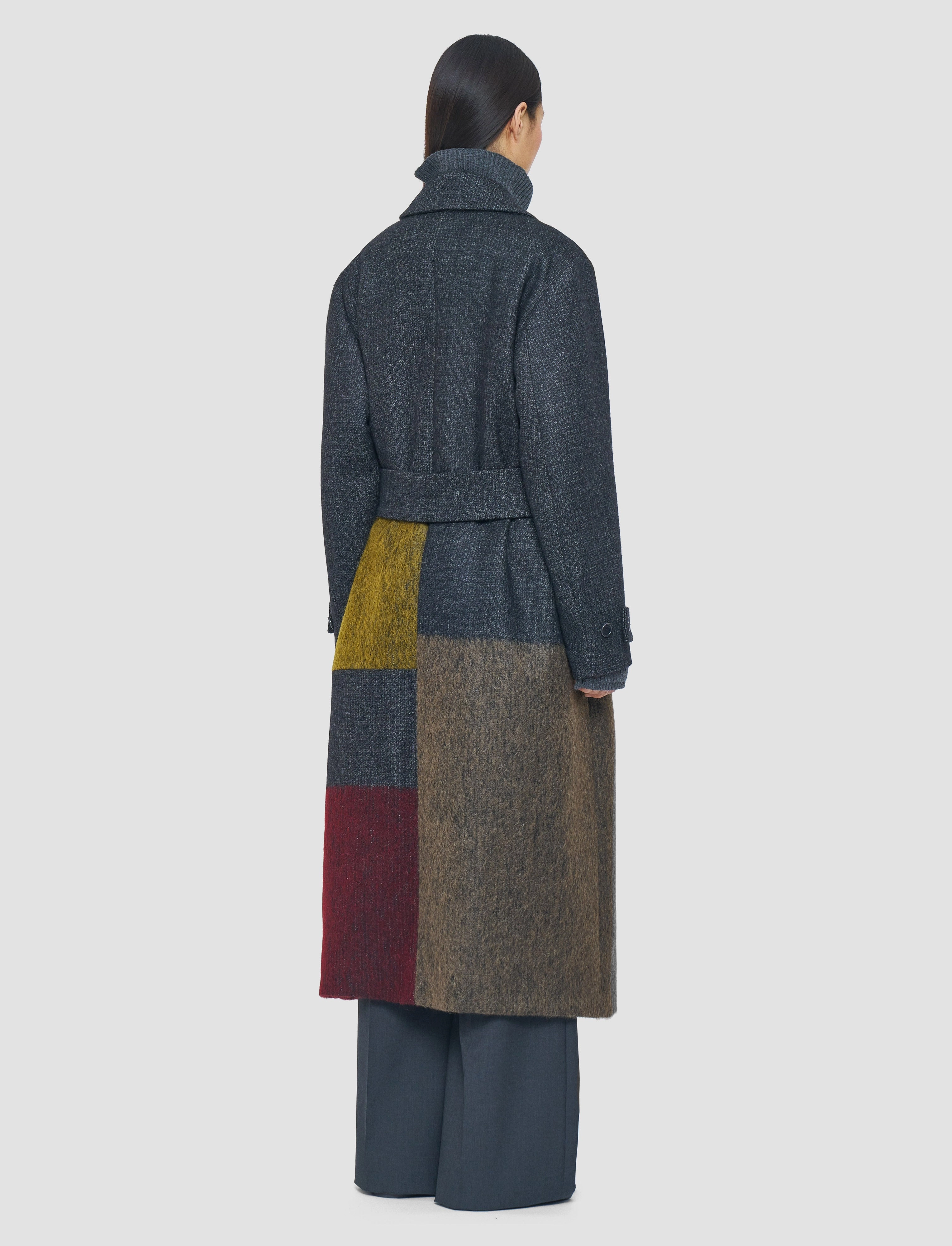 Sustainable Recycled Material Merton Overlay Wool Coat