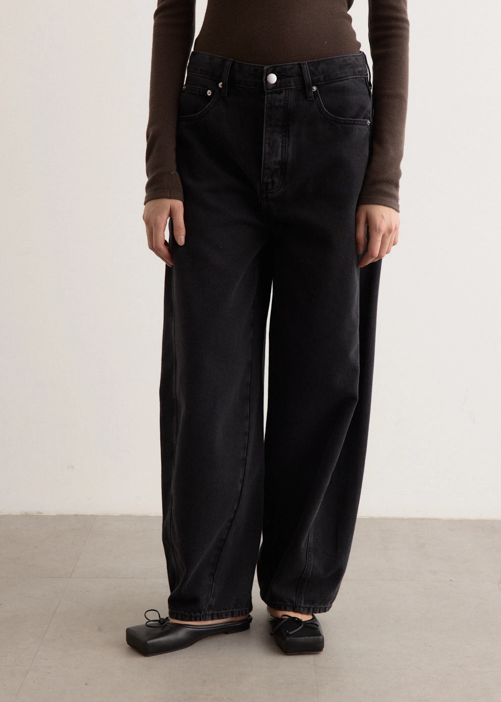 Morning Stroll Evening Stroll Trend Setter Mid Rise Balloon Jeans