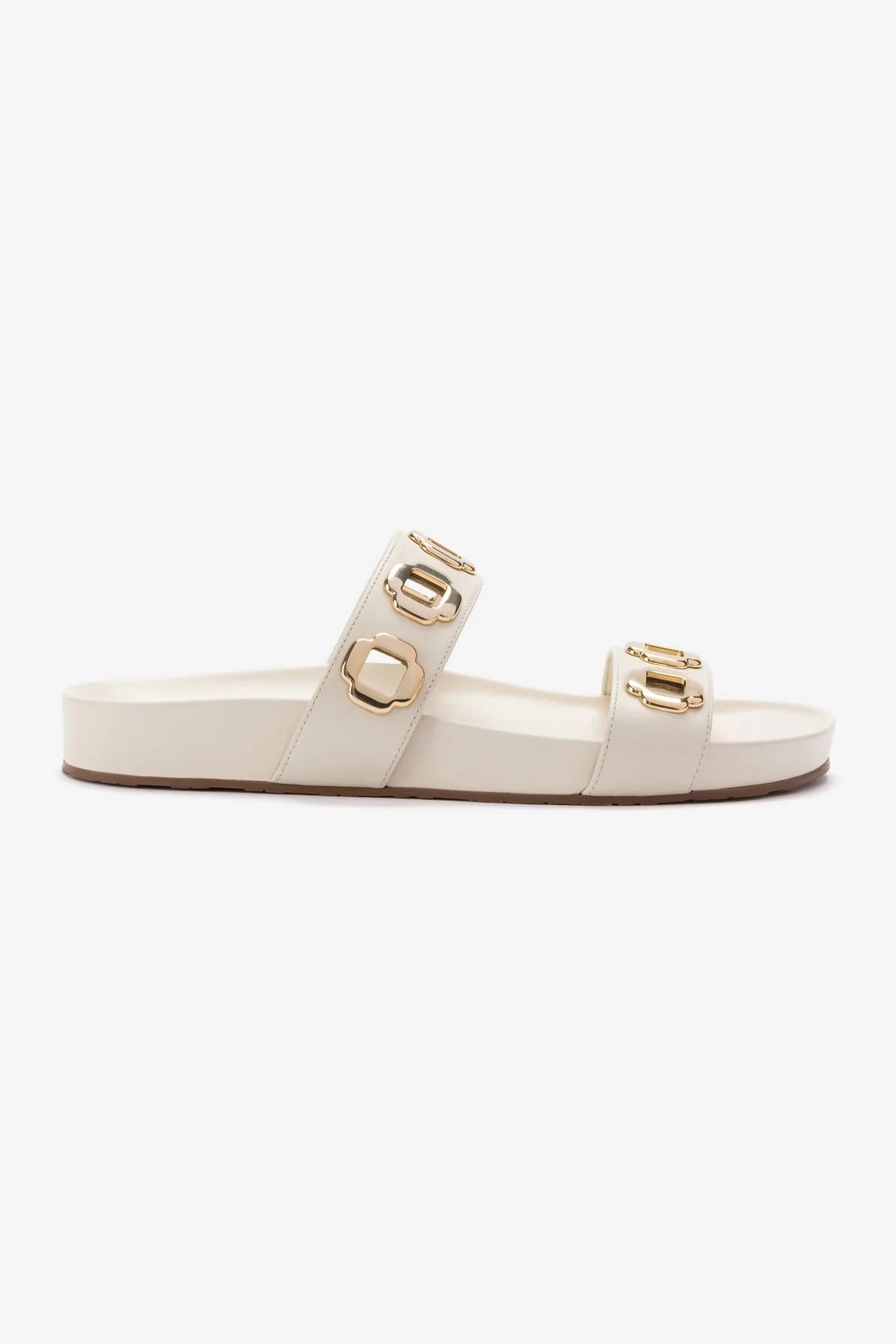 Park Leisure Milan Slide In Ivory Leather