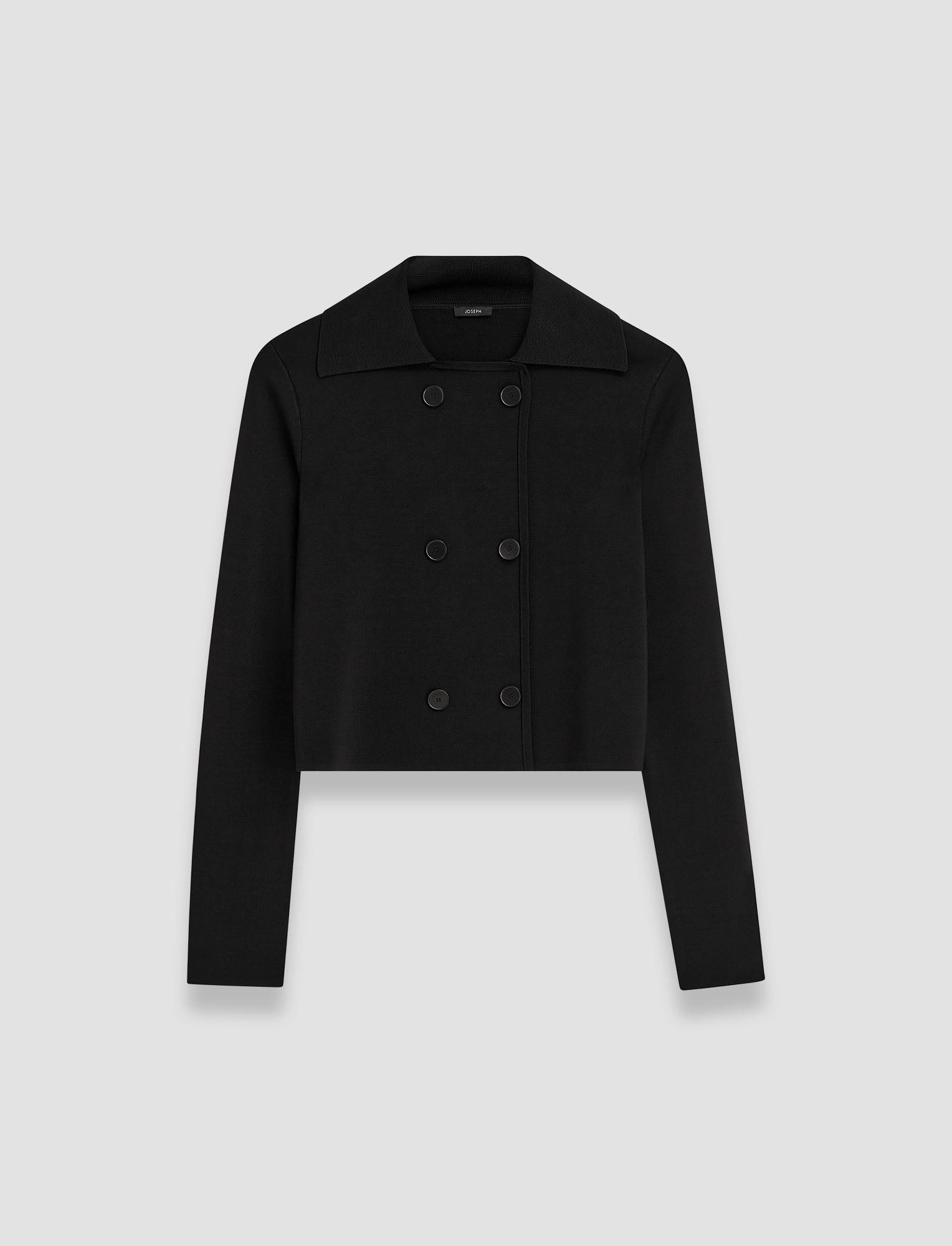 City Outfit Multi purpose design Milano Knit Stretch Short Jacket