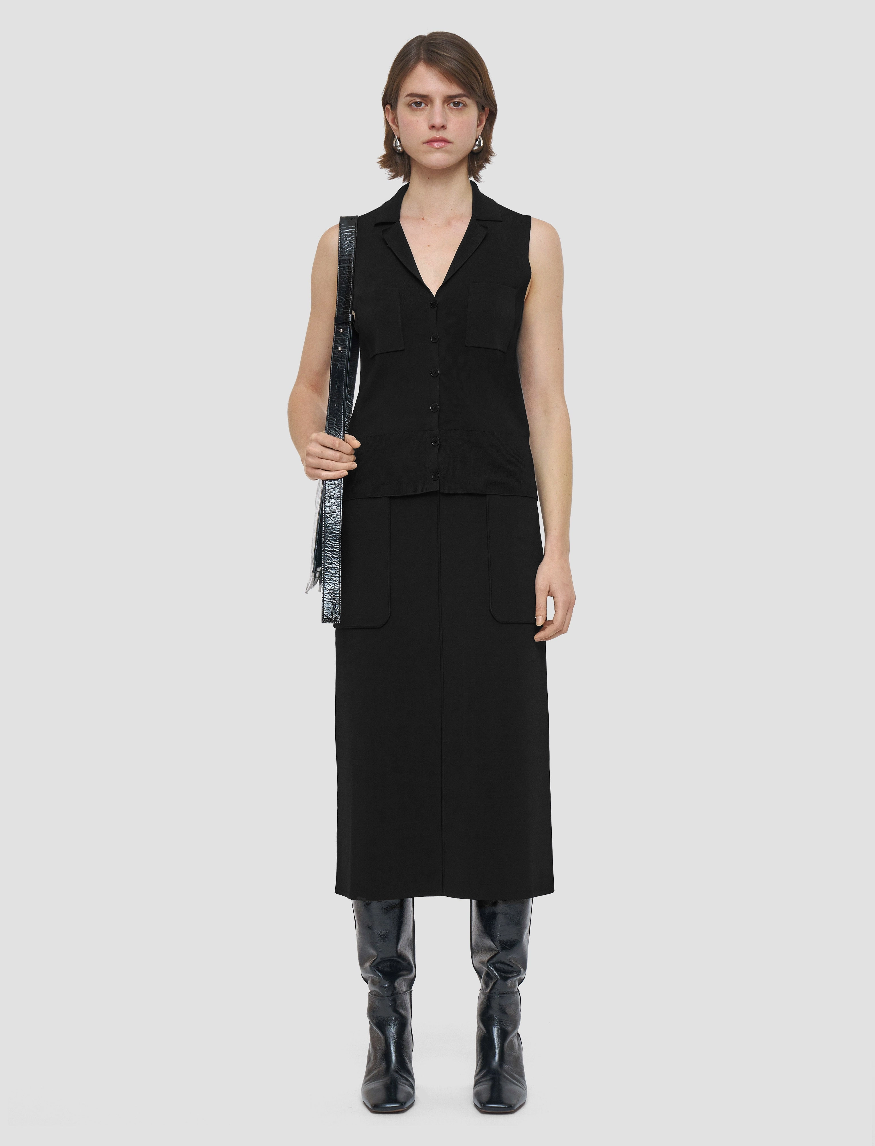 Street Comforted Anti Pilling Technology Milano Knit Stretch Vest