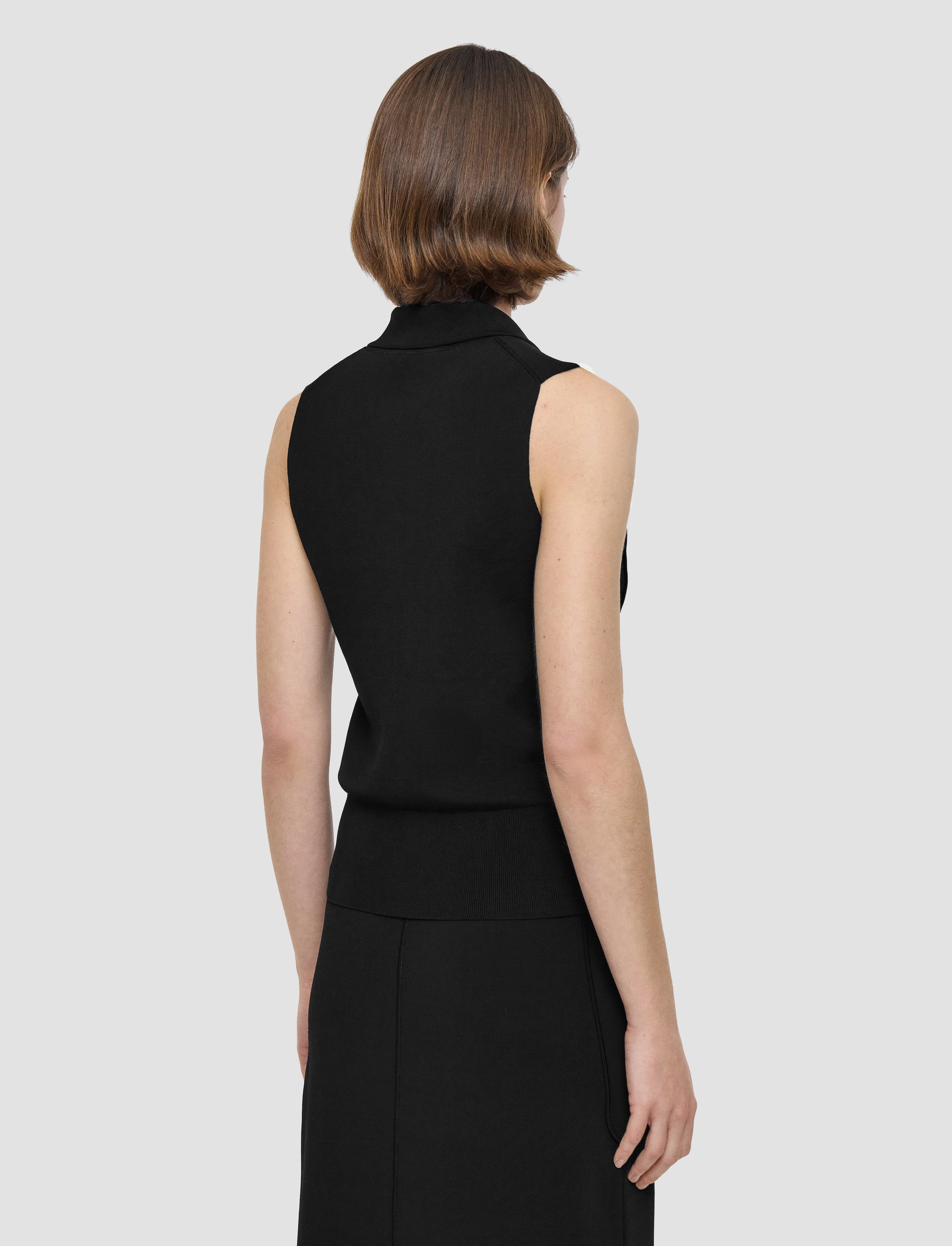 Milano Knit Stretch Vest Cozy Moments