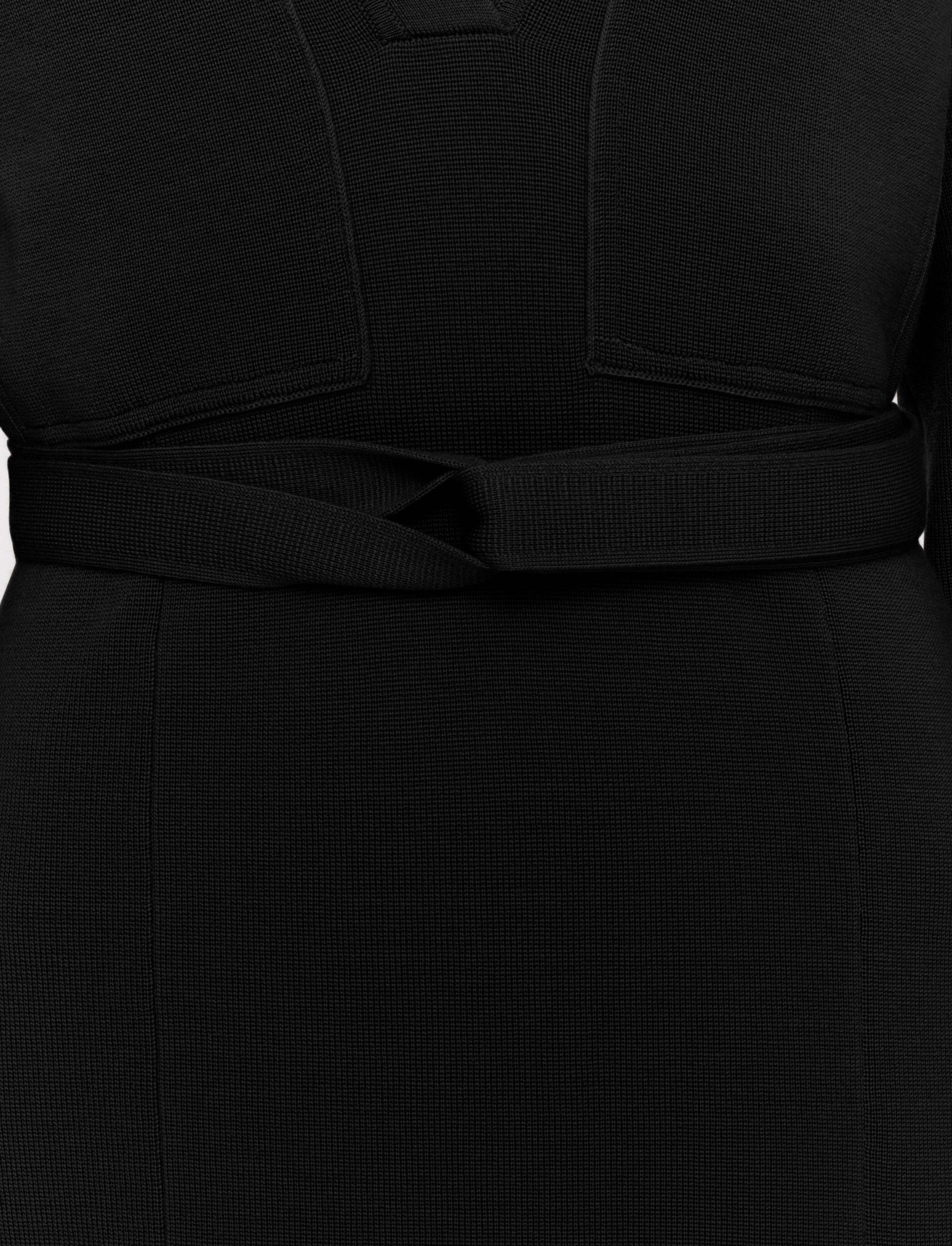 Milano Knitted Wool Dress Low Impact Dye