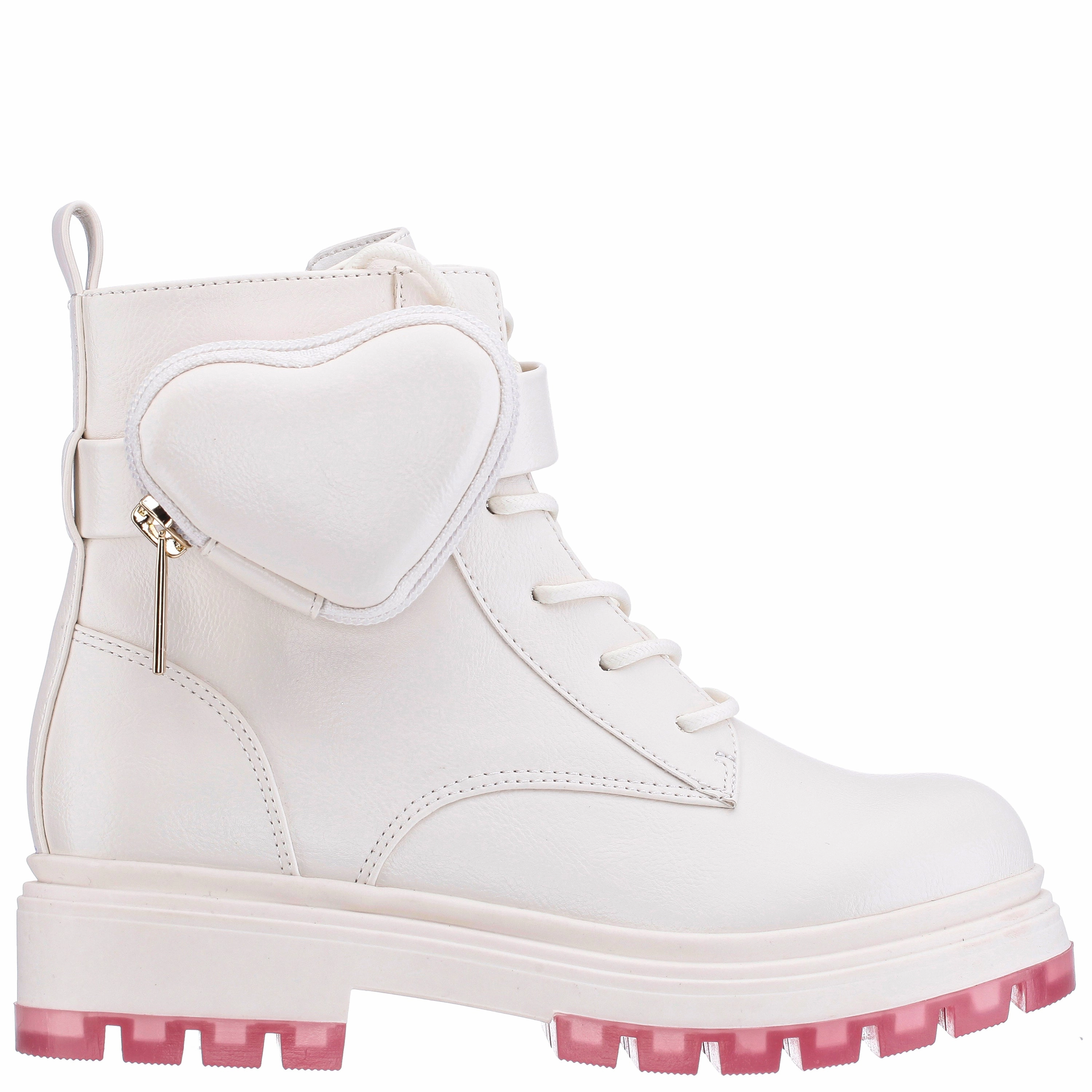 MILLY-IVORY Block Heel High Traction Outdoor Trek