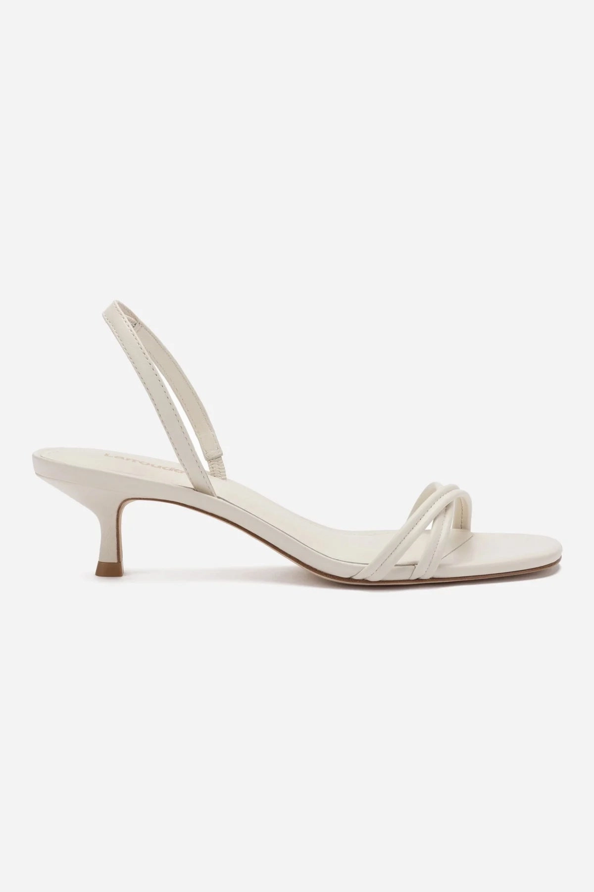 Versatile Looks Lightweight Outdoor Footwear Mini Annie Sandal In Ivory Leather