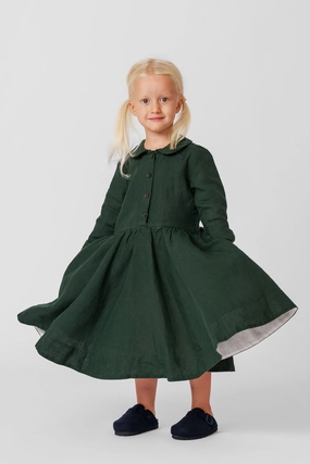 Mini Me Classic Dress, Long Sleeve Flow Line luxe feel