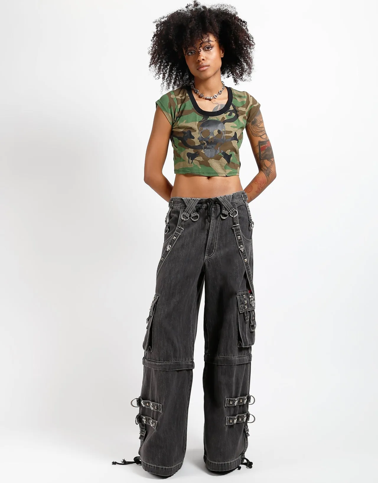 Quick Drying CRYPT PANT BLACK DENIM