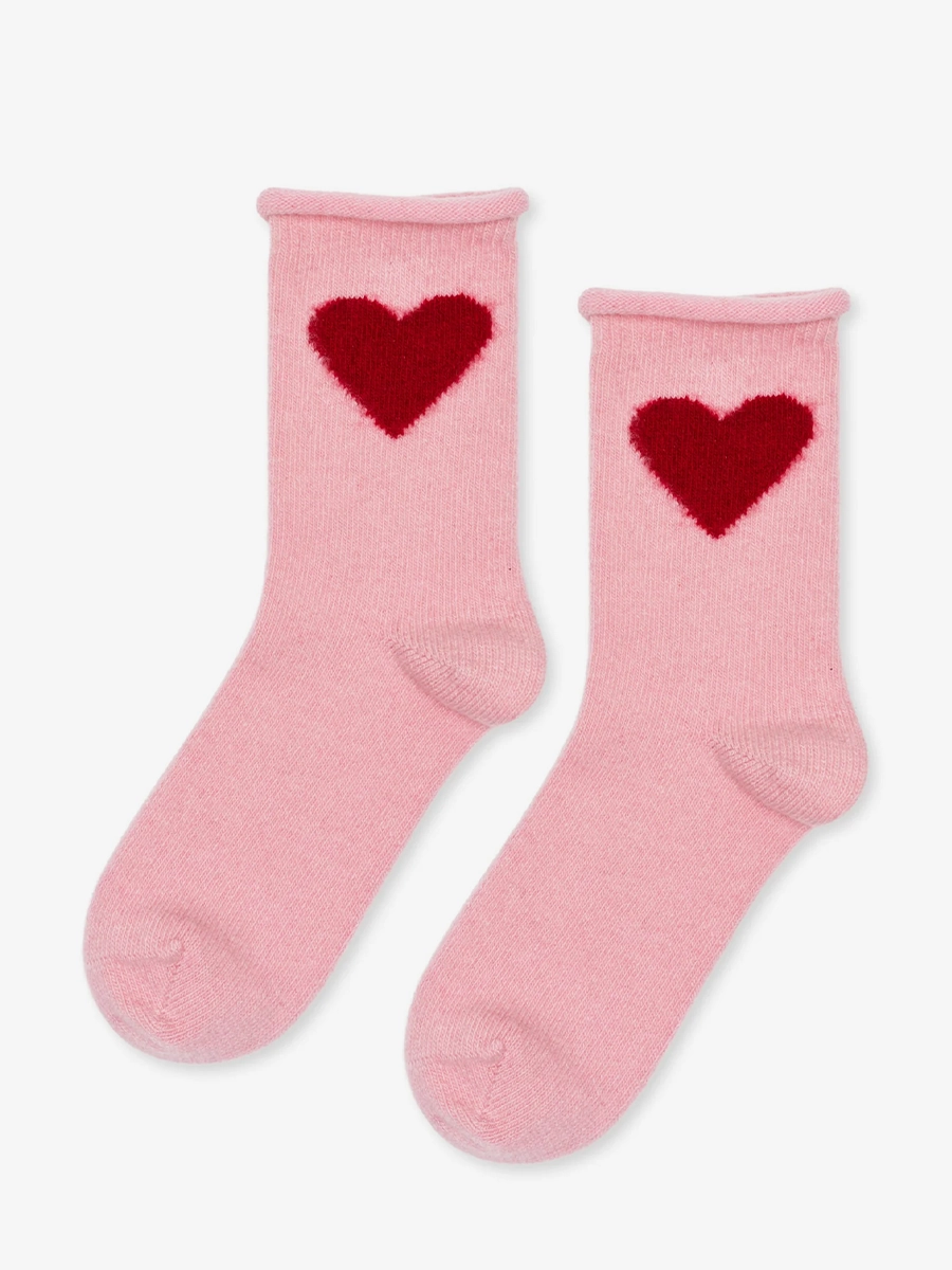 LOVE CASHMERE CREW SOCK Easycare Hidden Storage Pocket