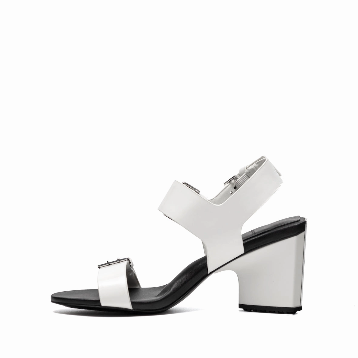 Open Toe Pumps MIRROR SENARY WHITE