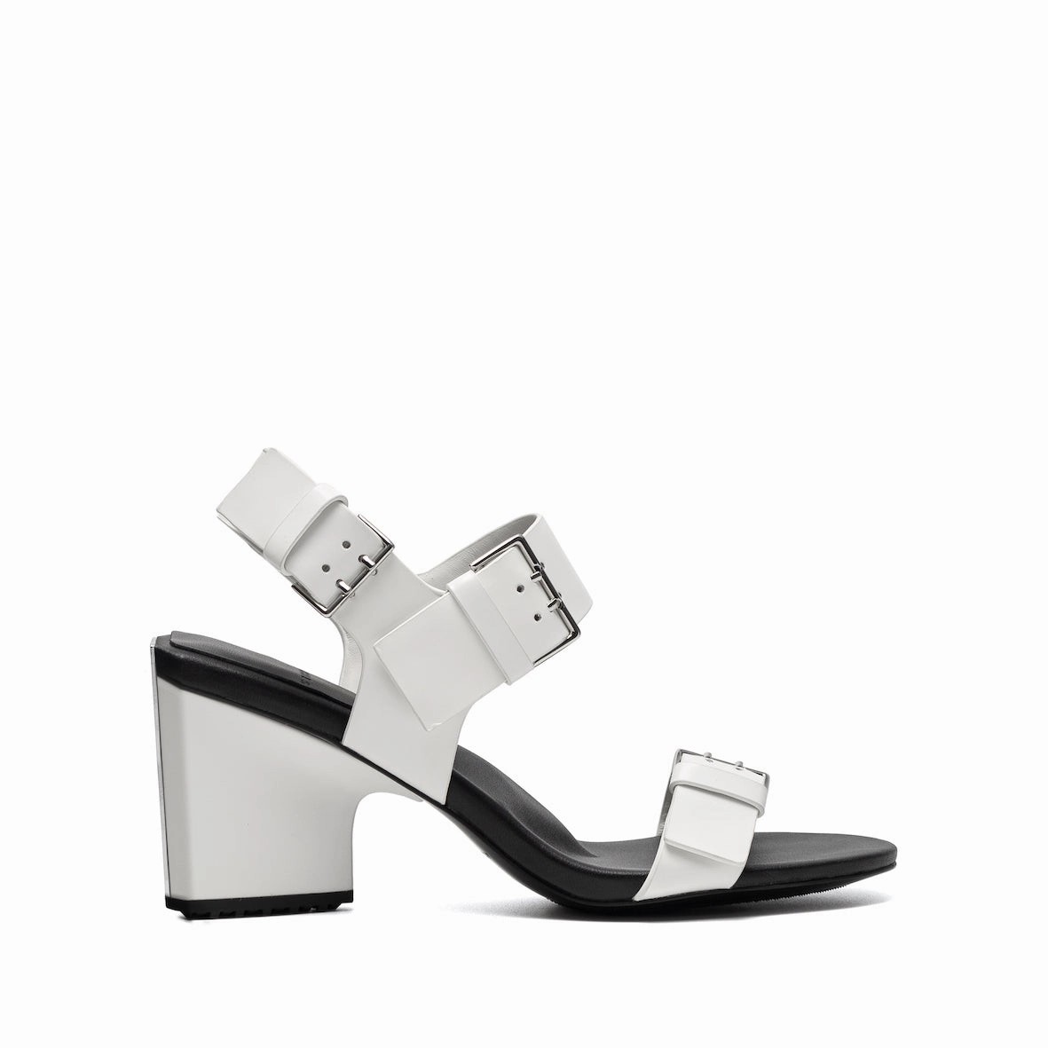 MIRROR SENARY WHITE Leather