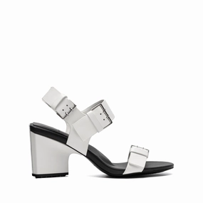 MIRROR SENARY WHITE Leather