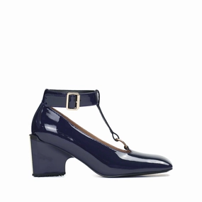 MIRROR THEA INDIGO Peep Toe Weather Proof